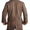 Bane Coat Real Leather Style Jacket Tom Hardy The Dark Knight Rises