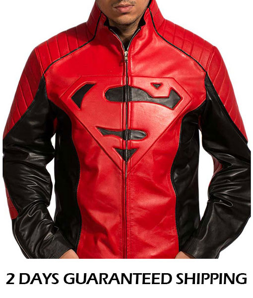 Superman Smallville Clark Kent Real Leather Jacket 