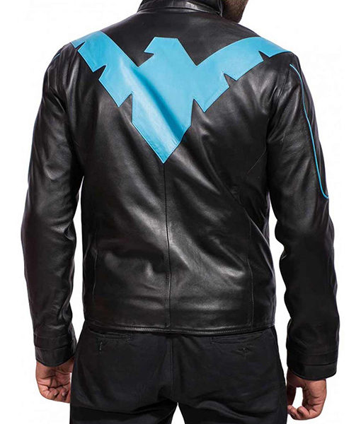 Arkham Nightwing Leather Jacket