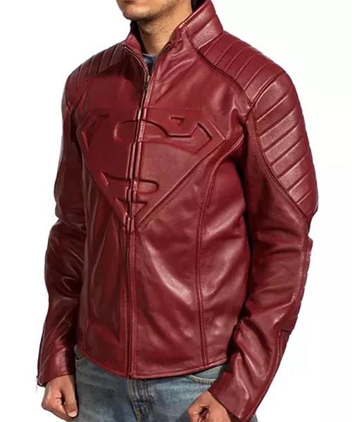 Superman Tom Welling Leather Jacket