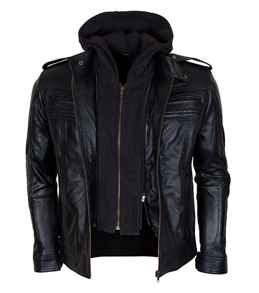 AJ Styles Black Leather Jacket | USJackets