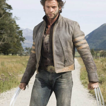 X-Men Origins Wolverine Biker Jacket