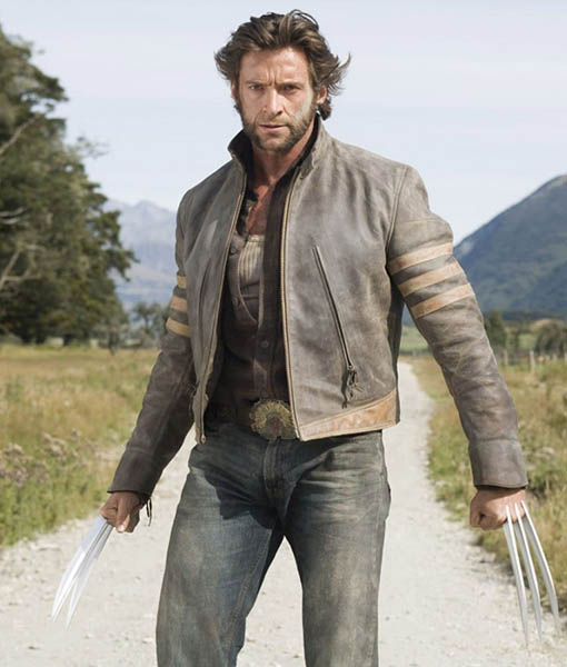 X-Men Origins Wolverine Biker Jacket