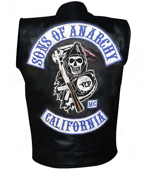 Charlie Hunnam Sons of Anarchy Leather Vest