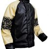 Kung Fury Jacket – David Hasselholf Cobra Leather Jacket