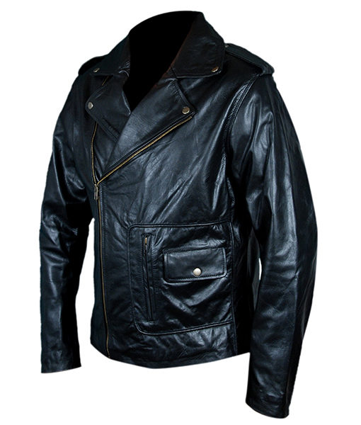 John Travolta Danny Zuko Grease T Birds Leather Jacket