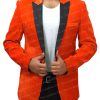 Kingsman’s Taron Egerton Orange Tuxedo (2)