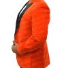 Kingsman’s Taron Egerton Orange Tuxedo (3)