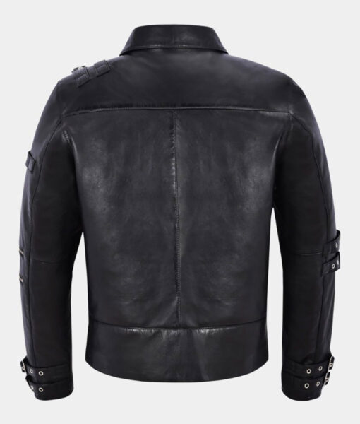 Michael Jackson Black Leather Jacket3