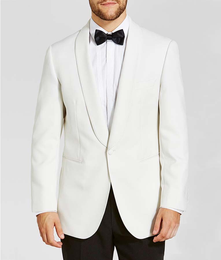 James Bond Tuxedo | White Ivory Dinner Jacket