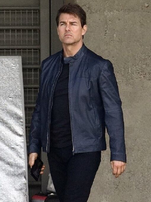 Mission Impossible Fallout Tom Cruise Blue Jacket