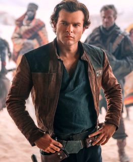 Han Solo Suede Leather Jacket