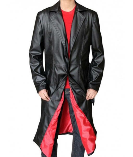 Blade Wesley Snipes Black Trench Leather Coat7