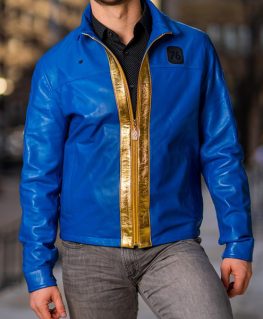 Vault Fallout 76 Leather Jacket