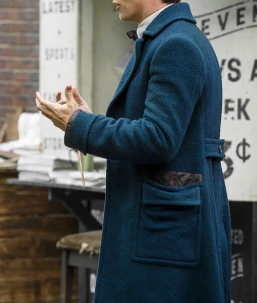 Fantastic Beasts and Where to Find Them Eddie Redmayne Blue Coat