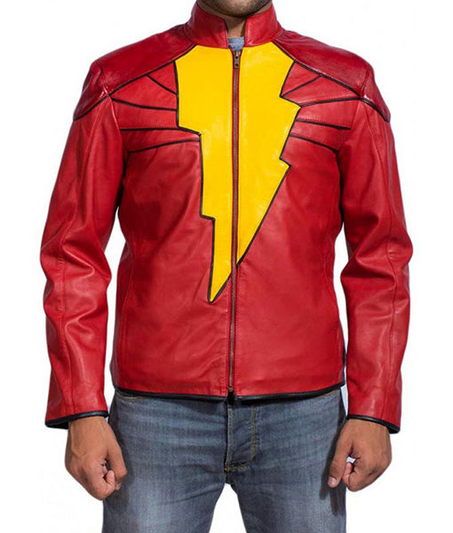 Captain Marvel Shazam Jacket