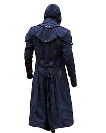 Assassin's Creed Unity Arno Victor Dorian Denim Cloak Cosplay Coat Hoodie Jacket