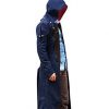 Assassin’s Creed Unity Arno Victor Dorian Denim Cloak Cosplay Coat Hoodie Jacket