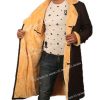 Superfly Brown Leather Coat