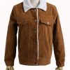 Shazam Billy Batson Jacket | Asher Angel Wool Fleece Jacket