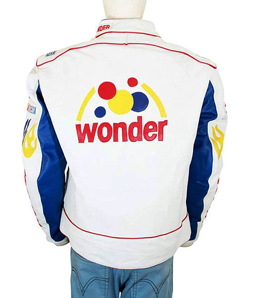 Wonder Bread Racing Jacket | Leather Ricky Bobby Jacket