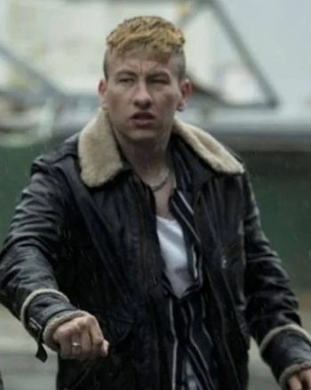 Barry Keoghan Calm with Horses Shearling Jacket
