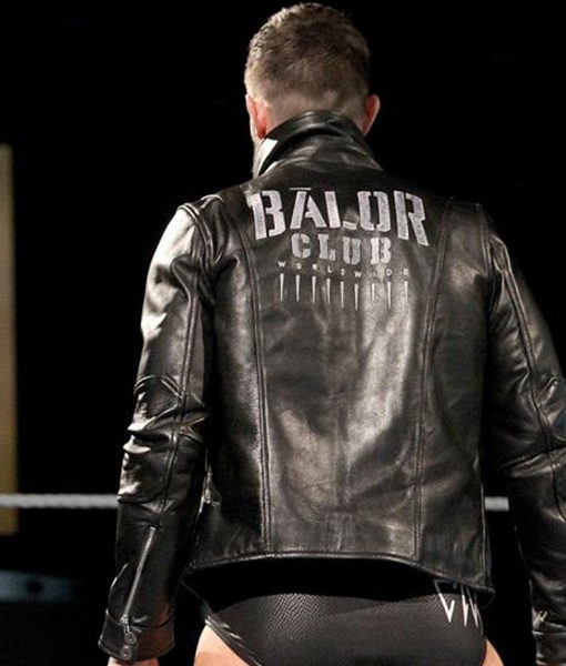 WWE Finn Balor Leather Jacket back