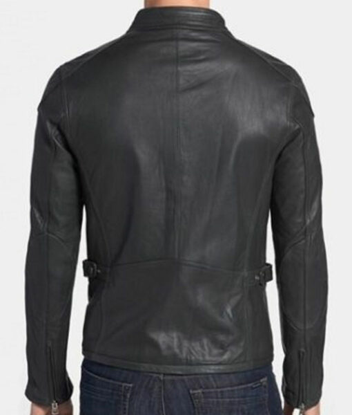 Gerard Butler Motorcycle Rider Leather Jacket