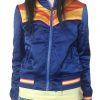 Stumptown Cobie Smulders Jacket | Dex Parios Orange Bomber Jacket