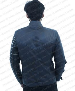The Falcon And The Winter Soldier Sebastian Stan Jacket | Bucky Barnes Leather Jacket