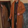 Blade Runner 1982 Harrison Ford Coat | Rick Deckard Brown Trench Coat