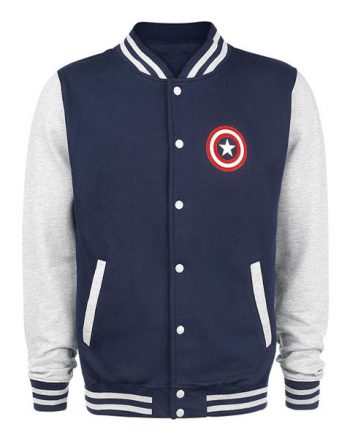Captain America Letterman Jacket