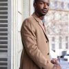 Uncorked Mamoudou Athie Coat | Elijah Trench coat