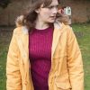 TV Series Ghosts Charlotte Ritchie Parka | Alison Yellow Hooded Parka