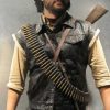 Red Dead Redemption Rob Wiethoff Vest| John Marston Black Leather Vest