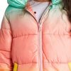 No Time To Die Ombre Jacket | Madeleine Swann Hooded Puffer Jacket