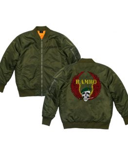 Rambo Cast & Crew Bomber Jacket
