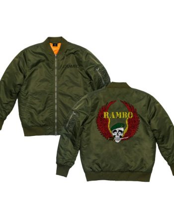 Rambo Cast & Crew Bomber Jacket
