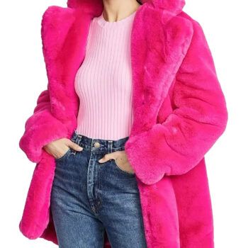 Taylor Swift Miss Americana Pink Fur Coat-2