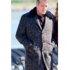 The Undoing Hugh Grant Coat | Jonathan Sachs Grey Trench Coat