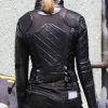 Westworld S03 Evan Rachel Wood Jacket | Black Leather Jacket