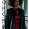 A Discovery of Witches Juliette Durand Coat | Elarica Johnson Black Leather Coat