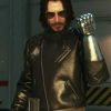 Cyberpunk 2077 Johnny Silverhand Jacket | Johnny Silverhand Leather Jacket | US Jacket