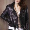 Good Behavior Letty Raines Jacket | Michelle Dockery Black Leather Jacket