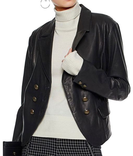 Riverdale Alice Cooper Leather Blazer