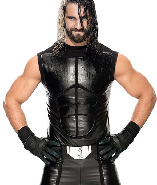 Seth Rollins Leather Vest