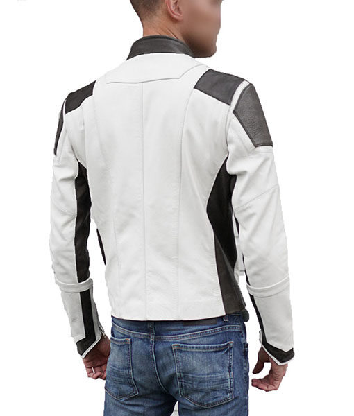 SpaceX Dragon Space Suit Inspired Leather Jacket