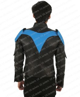 Titans Nightwing Jacket | Dick Grayson Leather Jacket