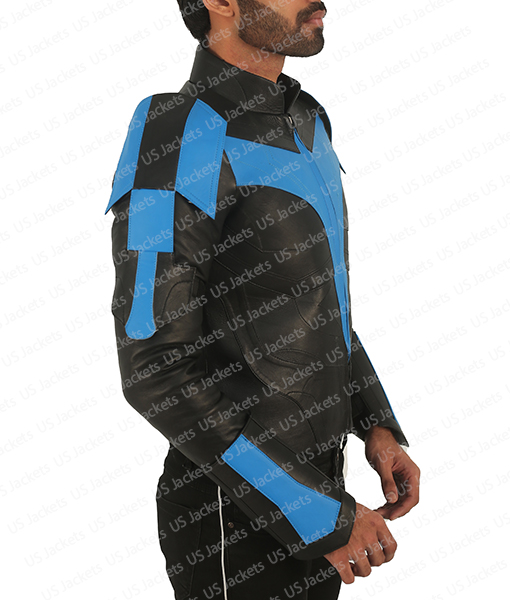 Titans Nightwing Jacket | Dick Grayson Leather Jacket