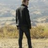 Westworld S03 Ep7 Aaron Paul Jacket – Caleb Nichols Black Cotton Jacket
